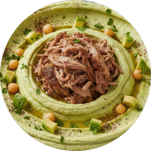 Lamb Avocado Hummus